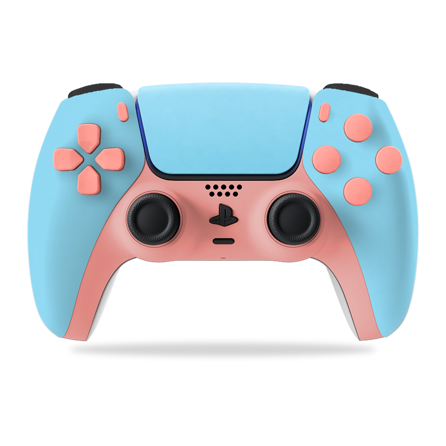 Heaven & Coral Pink PS5 Controller – Miami Vice