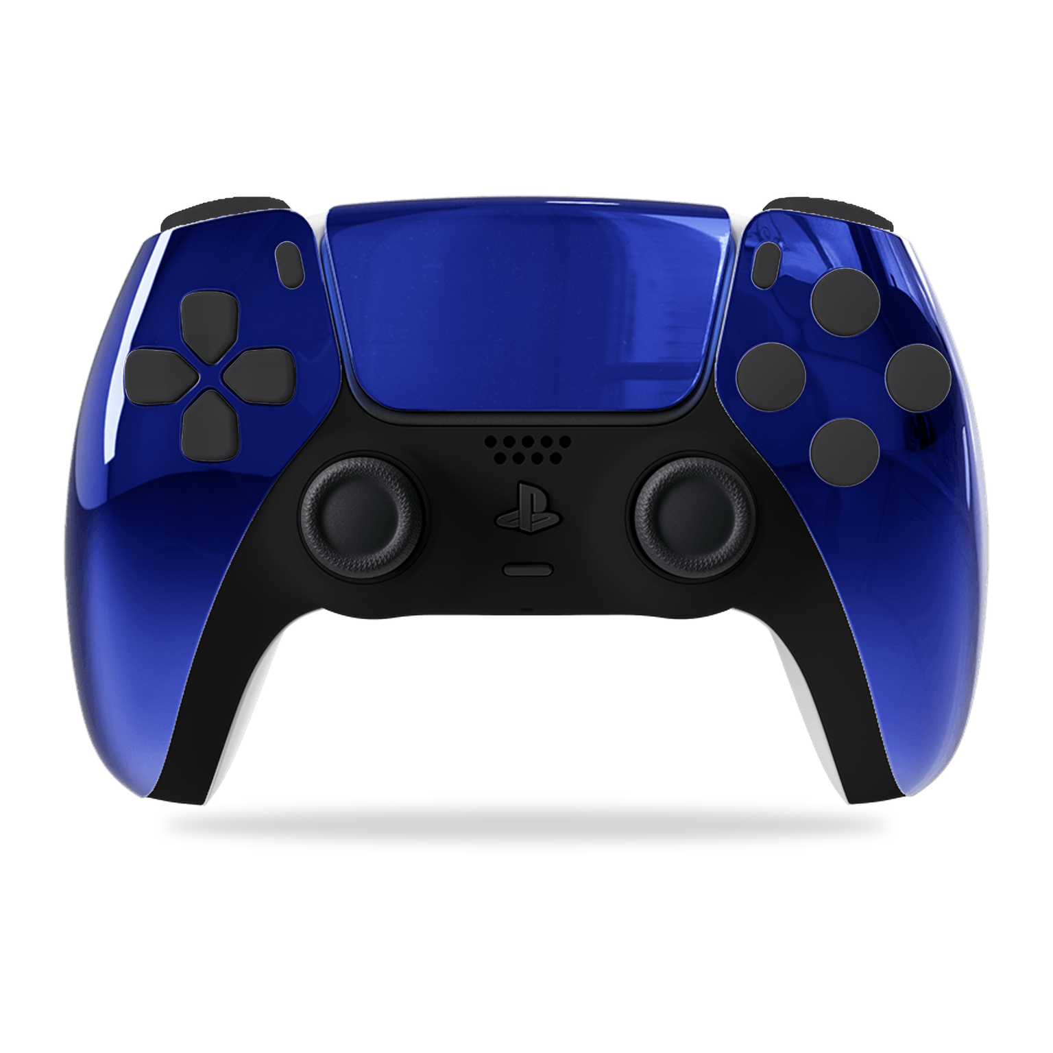 Chrome PS5 Controller – Cobalt Noir